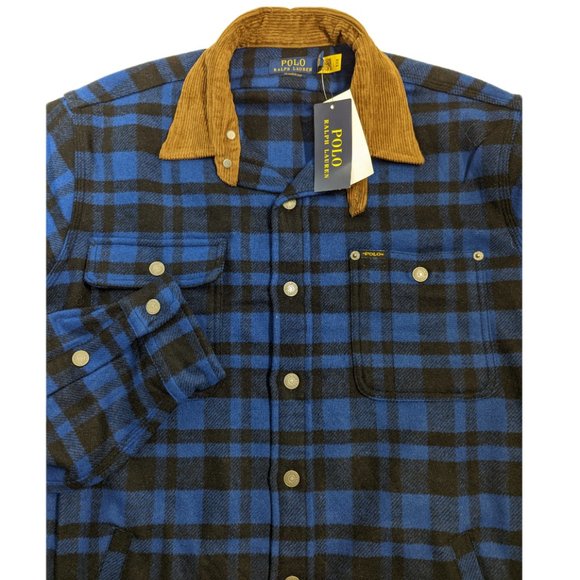 Polo Ralph Lauren Lodge Plaid Wool Blend Shirt Jacket NWT - Picture 5 of 5